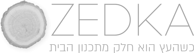 ZEDKA, כשהעץ הוא חלק מתכנון הבית